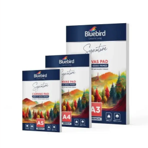 bluebird signature canvas pad 280 gm 10 sheets