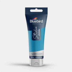 bluebird studio acrylic color cerulean blue