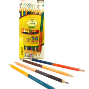 dollar my pencil wow dual color pencils