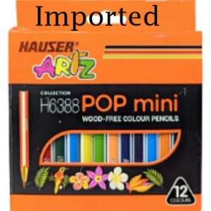hauser half size color pencils