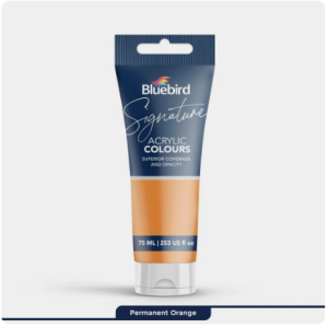 bluebird signature acrylic color peach fuzz