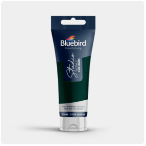 bluebird studio acrylic color pthalo blue