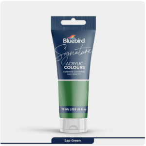 bluebird signature acrylic color raw umber