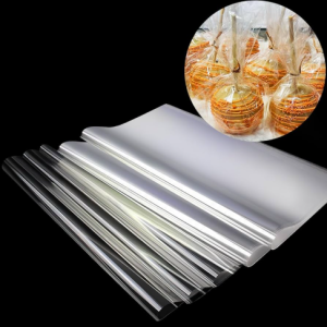 transparent plastic wrapping sheets 18" 27"