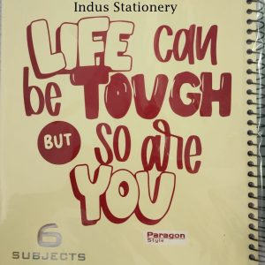 paragon style 5 subject spiral notebook