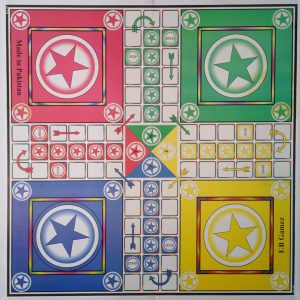 ludo game cardboard 5 in 1 22"x22"